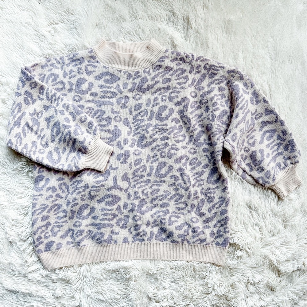 Leopard Print Sweater